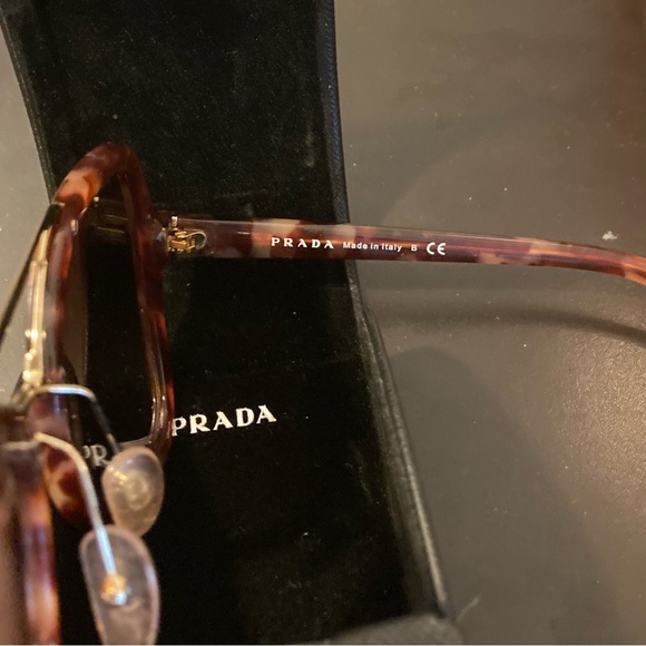 Prada Brown Tortoise Shell Sunglasses